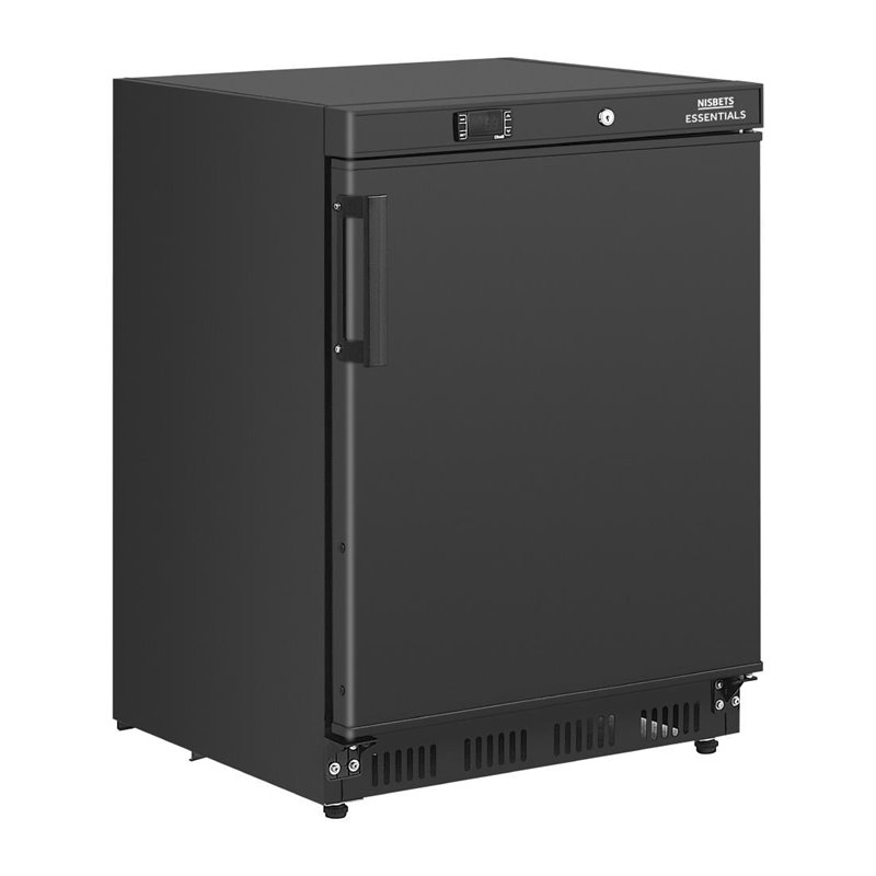 Dessous de comptoir r&eacute;frig&eacute;r&eacute; positif Nisbets Essentials noir 129L - Gastronoble - JB197