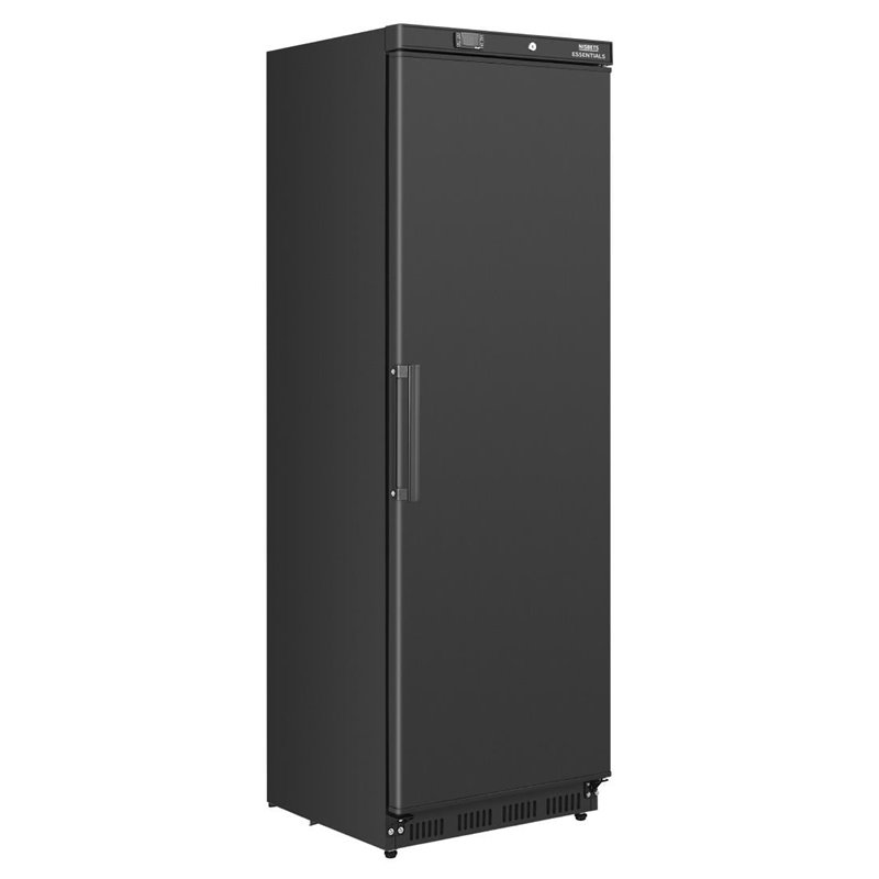Armoire r&eacute;frig&eacute;r&eacute;e positive Nisbets Essentials noire 400L - Gastronoble - JB198
