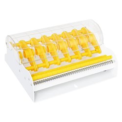 Distributeur m&eacute;tallique multi-&eacute;tiquettes Hygiplas 25mm - Gastronoble - JC814