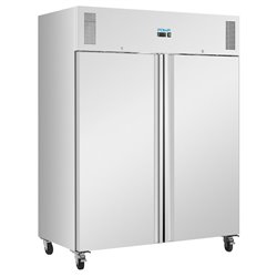 Armoire r&eacute;frig&eacute;r&eacute;e positive OU n&eacute;gative deux portes Polar s&eacute;rie U 1300L - Gastronoble - UA092