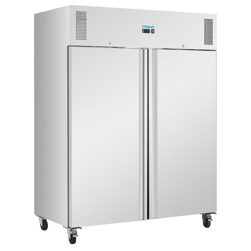 Armoire r&eacute;frig&eacute;r&eacute;e positive OU n&eacute;gative deux portes Polar s&eacute;rie U 1300L - Gastronoble - UA092