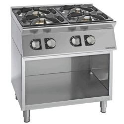 Fourneaux feux vifs gaz, 4 feux - Giorik - CG740G