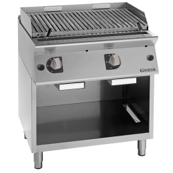 Lavasteen grills, dubbel -...