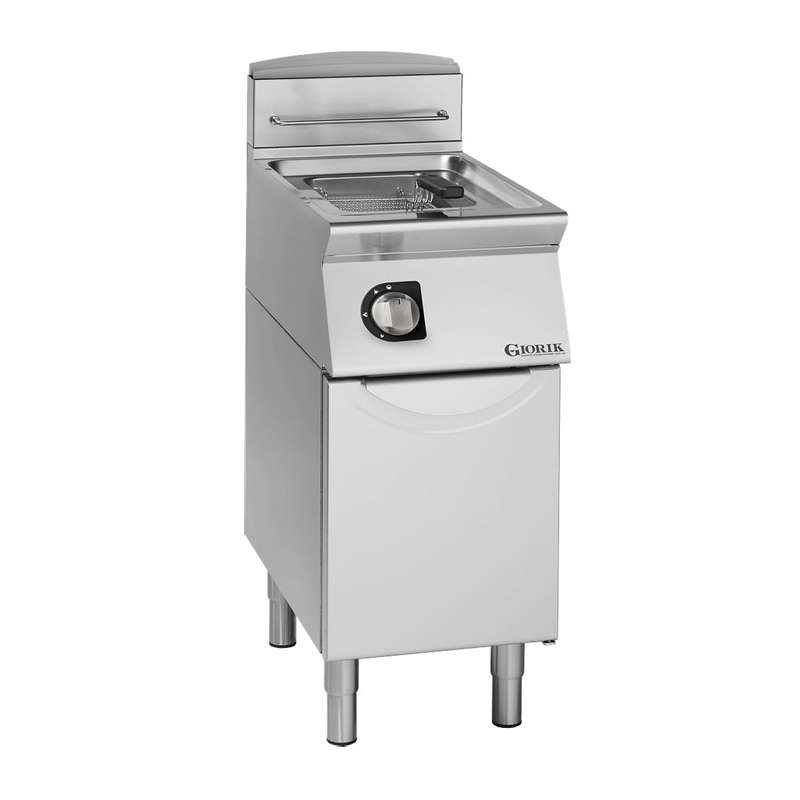 Gasfriteuses, interne branders, elektromechanische bedieningen, 17 L - Giorik - FG7117T
