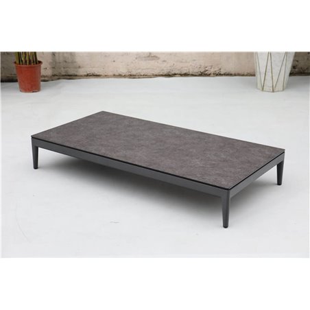 Athene salon de jardin lounge + 2 tables d&rsquo;appoint  -  VEBA  - 586531