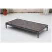 Athene salon de jardin lounge + 2 tables d&rsquo;appoint  -  VEBA  - 586531
