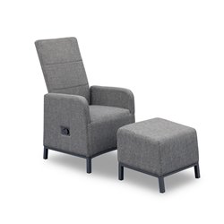 Riga fauteuil relax avec repose-pieds  -  VEBA  - 555431