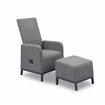Riga fauteuil relax avec repose-pieds  -  VEBA  - 555431