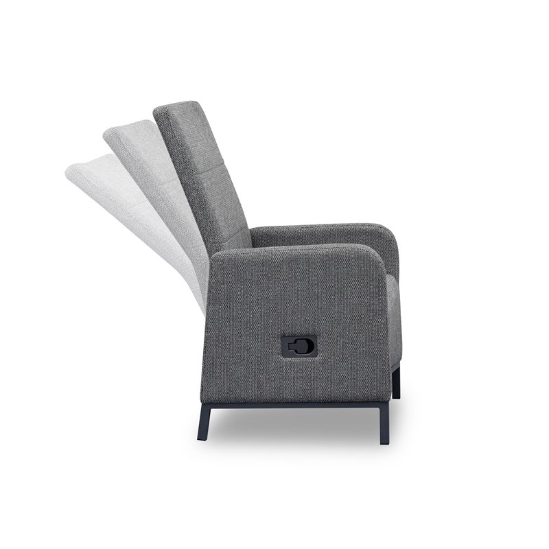 Riga fauteuil relax avec repose-pieds  -  VEBA  - 555431