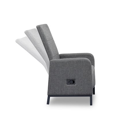 Riga fauteuil relax avec repose-pieds  -  VEBA  - 555431