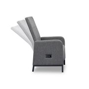 Riga fauteuil relax avec repose-pieds  -  VEBA  - 555431