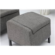 Riga fauteuil relax avec repose-pieds  -  VEBA  - 555431
