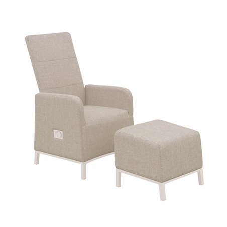 Riga fauteuil relax avec repose-pieds  -  VEBA  - 555439