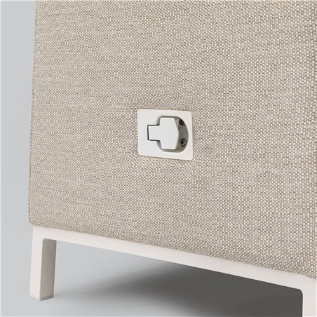 Riga fauteuil relax avec repose-pieds  -  VEBA  - 555439