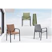 Positano fauteuil de jardin empilable - Lot de 4 -  VEBA  - 45121250