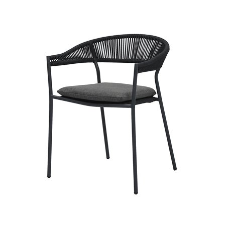 Sebastian fauteuil de jardin empilable - Lot de 4 -  VEBA  - 552431