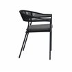 Sebastian fauteuil de jardin empilable - Lot de 4 -  VEBA  - 552431
