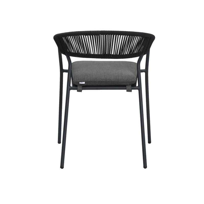 Sebastian fauteuil de jardin empilable - Lot de 4 -  VEBA  - 552431