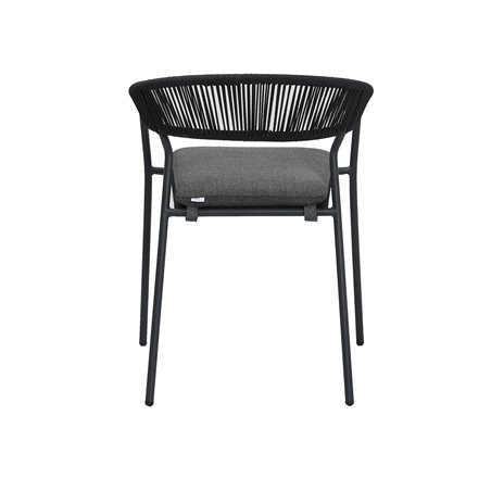 Sebastian fauteuil de jardin empilable - Lot de 4 -  VEBA  - 552431