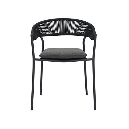 Sebastian fauteuil de jardin empilable - Lot de 4 -  VEBA  - 552431