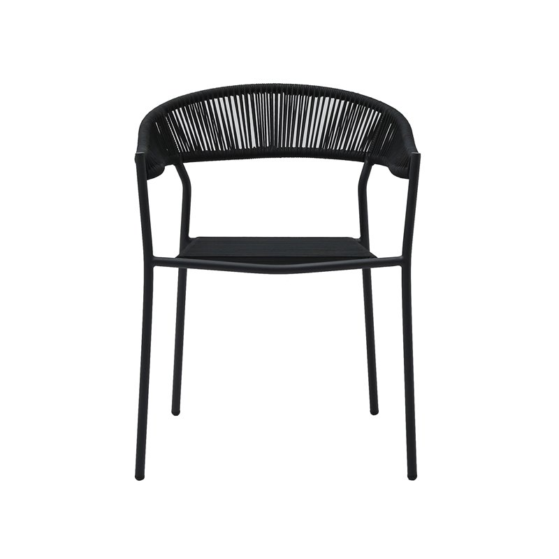Sebastian fauteuil de jardin empilable - Lot de 4 -  VEBA  - 552431