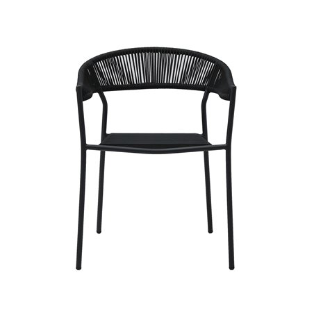 Sebastian fauteuil de jardin empilable - Lot de 4 -  VEBA  - 552431