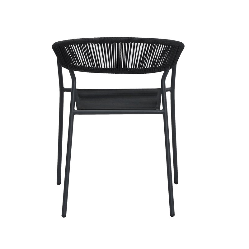 Sebastian fauteuil de jardin empilable - Lot de 4 -  VEBA  - 552431