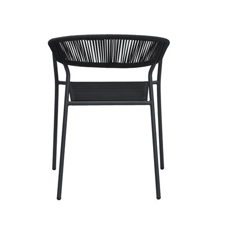 Sebastian fauteuil de jardin empilable - Lot de 4 -  VEBA  - 552431
