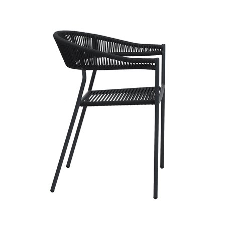 Sebastian fauteuil de jardin empilable - Lot de 4 -  VEBA  - 552431