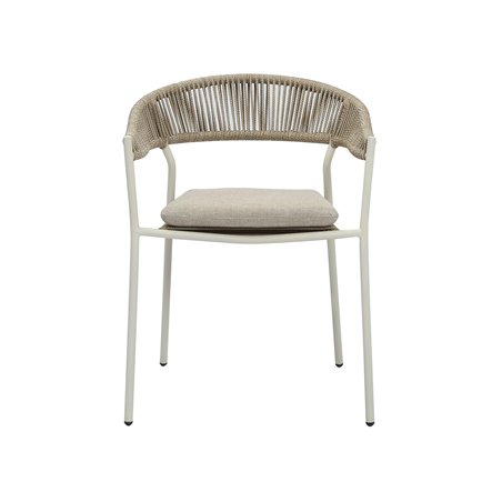 Sebastian fauteuil de jardin empilable - Lot de 4 -  VEBA  - 552491