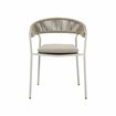 Sebastian fauteuil de jardin empilable - Lot de 4 -  VEBA  - 552491