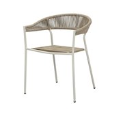 Sebastian fauteuil de jardin empilable - Lot de 4 -  VEBA  - 552491