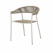 Sebastian fauteuil de jardin empilable - Lot de 4 -  VEBA  - 552491