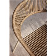 Sebastian fauteuil de jardin empilable - Lot de 4 -  VEBA  - 552491