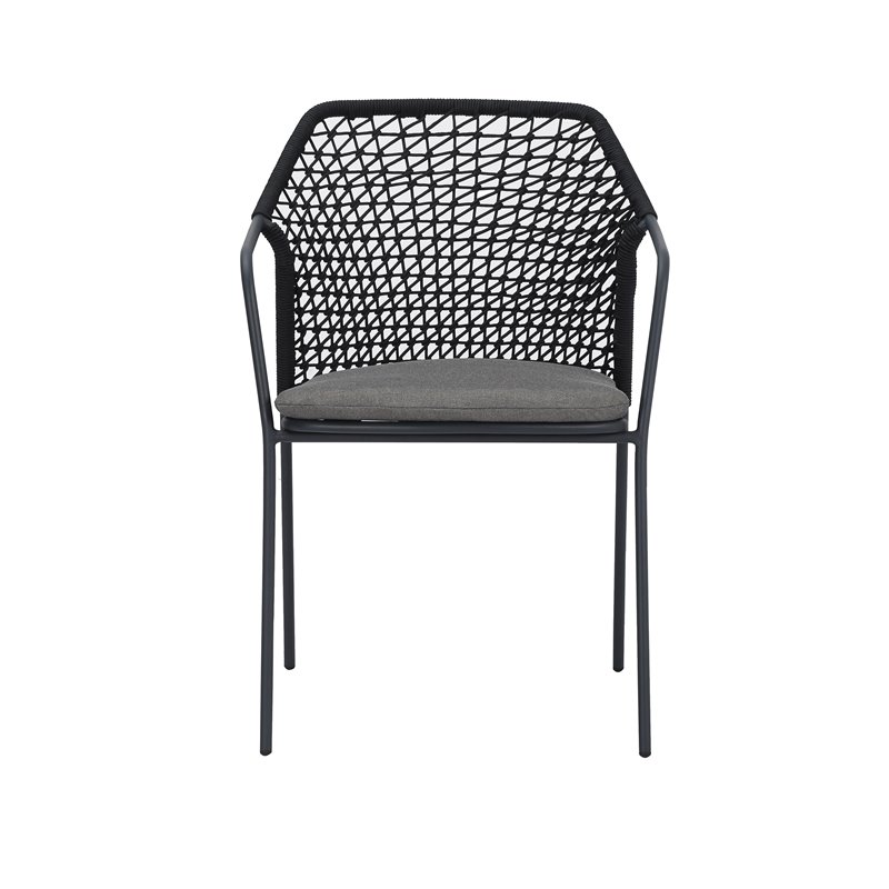 Burano fauteuil de jardin empilable - Lot de 4 -  VEBA  - 556431