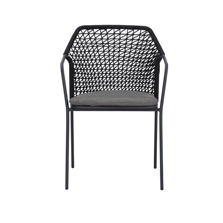 Burano fauteuil de jardin empilable - Lot de 4 -  VEBA  - 556431