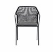 Burano fauteuil de jardin empilable - Lot de 4 -  VEBA  - 556431