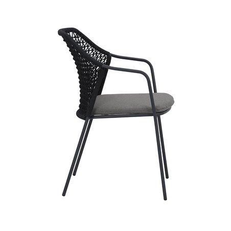 Burano fauteuil de jardin empilable - Lot de 4 -  VEBA  - 556431