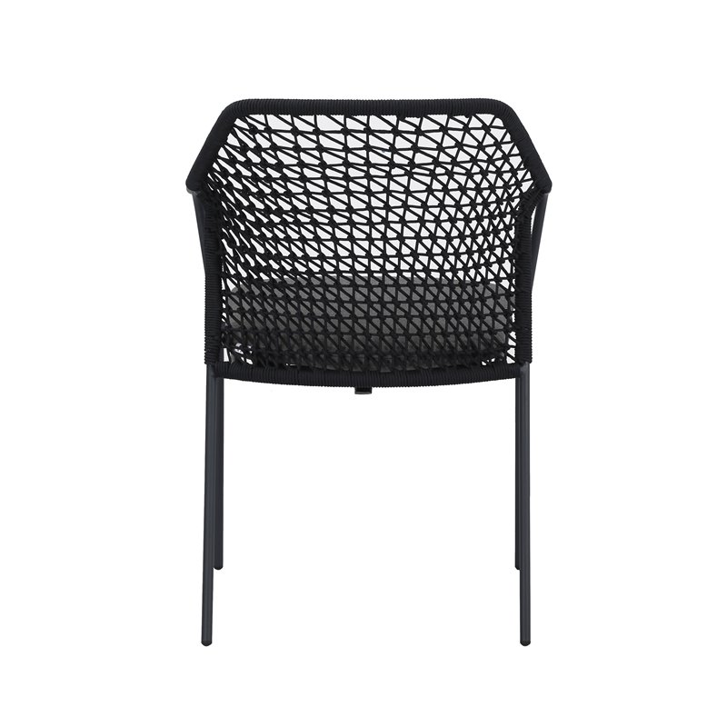 Burano fauteuil de jardin empilable - Lot de 4 -  VEBA  - 556431
