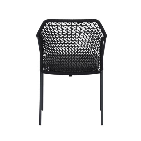 Burano fauteuil de jardin empilable - Lot de 4 -  VEBA  - 556431