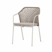 Burano fauteuil de jardin empilable - Lot de 4 -  VEBA  - 556491