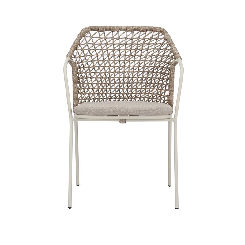 Burano fauteuil de jardin empilable - Lot de 4 -  VEBA  - 556491