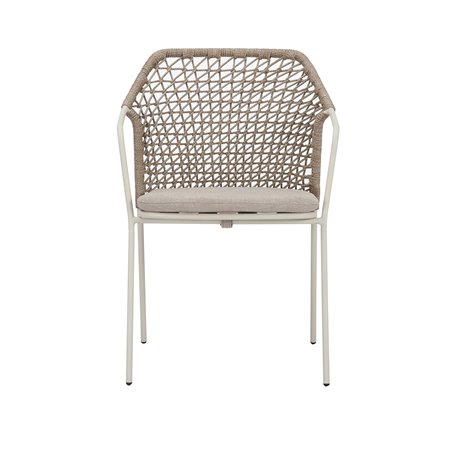 Burano fauteuil de jardin empilable - Lot de 4 -  VEBA  - 556491
