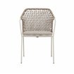 Burano fauteuil de jardin empilable - Lot de 4 -  VEBA  - 556491