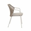 Burano fauteuil de jardin empilable - Lot de 4 -  VEBA  - 556491