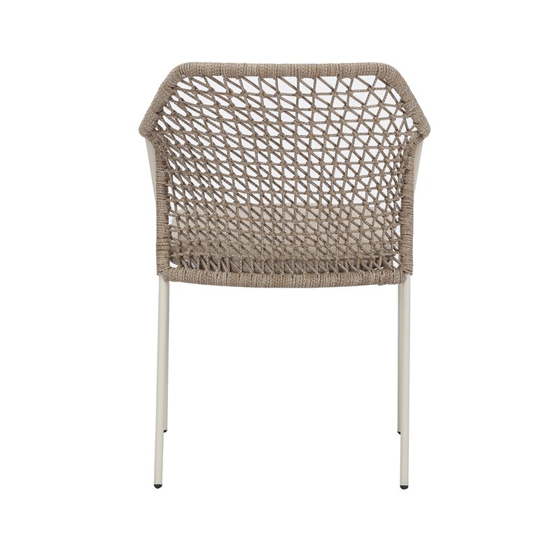 Burano fauteuil de jardin empilable - Lot de 4 -  VEBA  - 556491