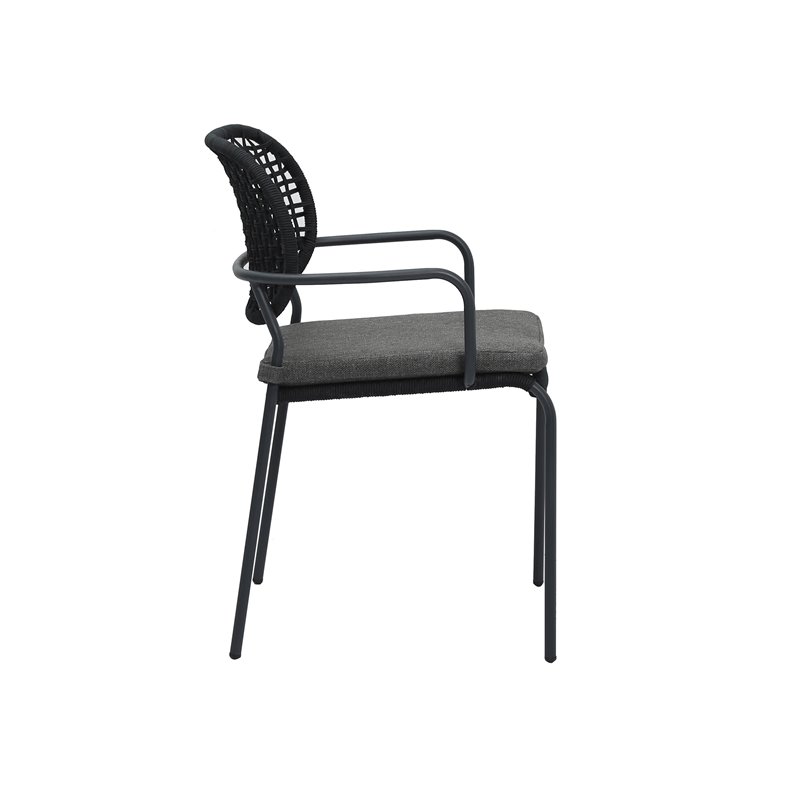 Reino fauteuil de jardin empilable - Lot de 4 -  VEBA  - 552432