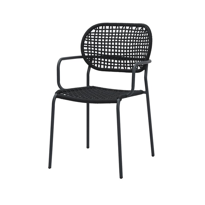 Reino fauteuil de jardin empilable - Lot de 4 -  VEBA  - 552432