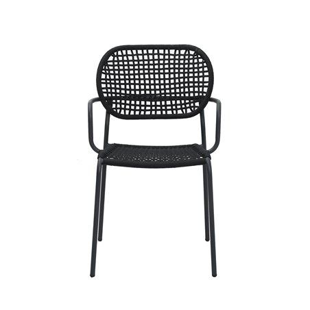Reino fauteuil de jardin empilable - Lot de 4 -  VEBA  - 552432