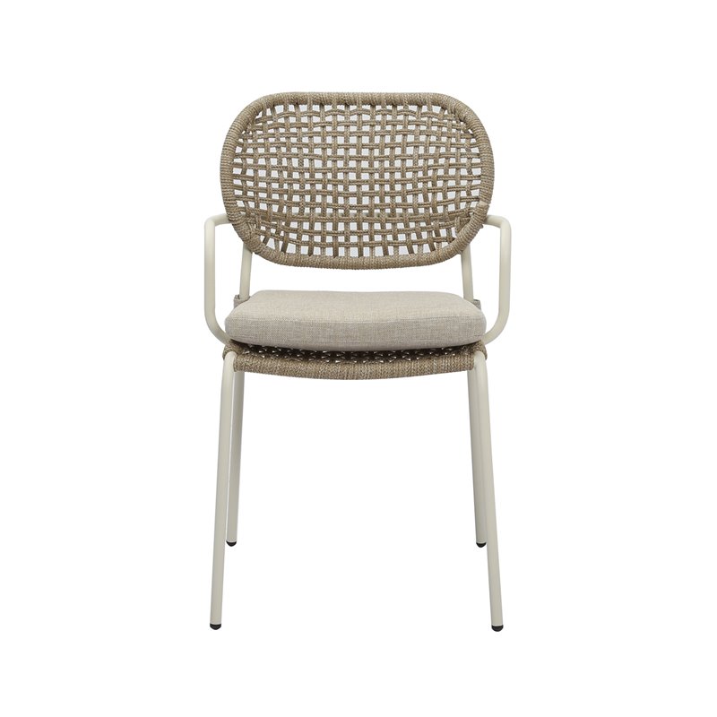 Reino fauteuil de jardin empilable - Lot de 4 -  VEBA  - 552492